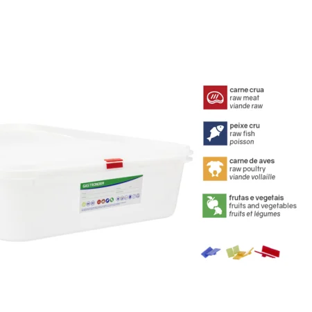 caixa gastronorm PP 14L reutilizável e ecológico da Copopalhinhas