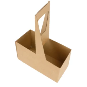 PORTA-COPOS EM CARTÃO MICROCANAL NATURAL PARA 2 COPOS-HOS216.73-1